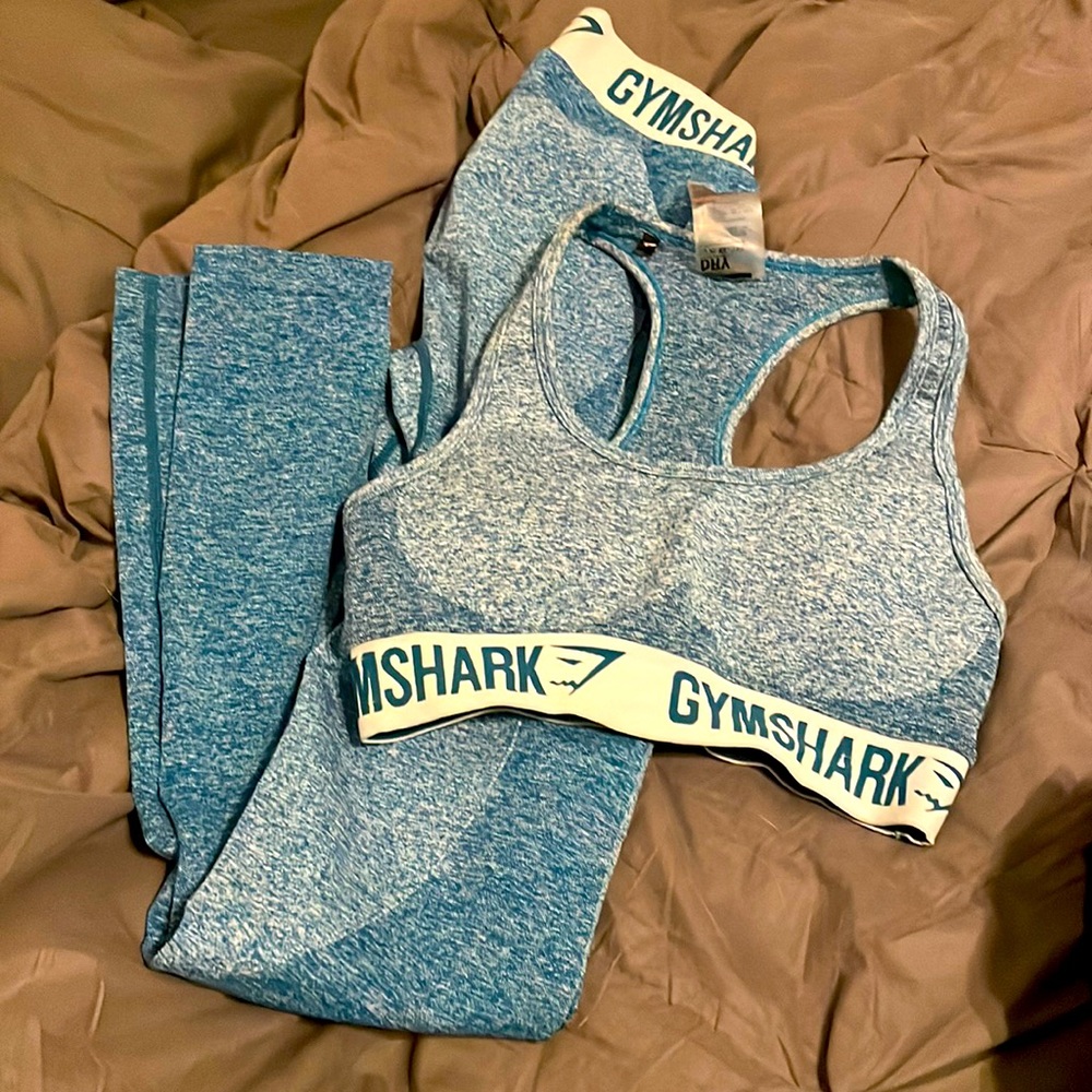 Gymshark Matching Blue Marl Outfit